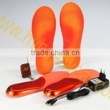 heated silicone insole / thermal height increase insole / insole to reduce the size of shoes