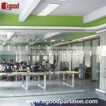 balcony demountable glass partition wall system outdoor used