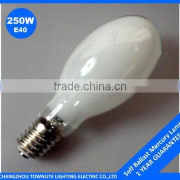 250W Self ballast Mercury Lamp