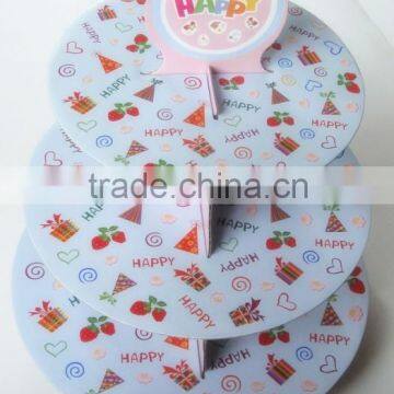 Guangzhou Cardboard Paper Cupcake Display ,cardboard Paper Cake Pop Box Wholesale