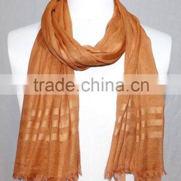 Cotton silk scarves cotton silk pashmina from india