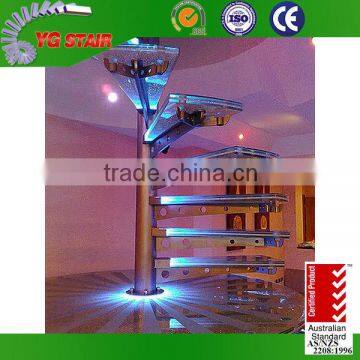 Tempered Glass LED Light Staircases