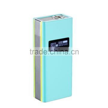 Newest e cig Temperature Control 80W box mod vapor e cigarette with adjustable voltage