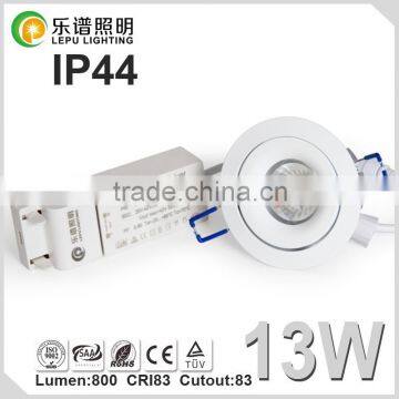 83mm Coutout for NORWAY SWEDEN Dimmable LED Down light CRI>83 13W COB LED Downlight