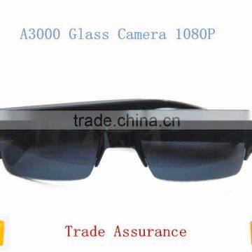 5 MP CMOS 1080P very very small hidden camera glasses DVR pocket video recorder