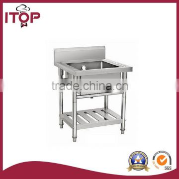 Stainless steel AISI201 Single Sink Bench