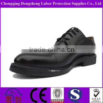 Anti-vibration leather shoes