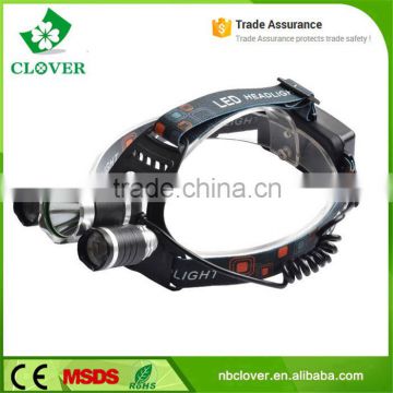 Aluminum alloy material 5000 lumens high power boruit headlamp rechargeable                        
                                                Quality Choice