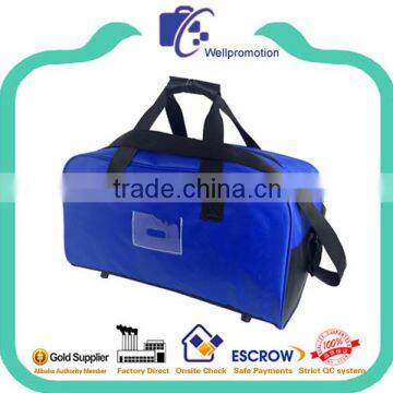 Simple Tote Polyester Travel Sports Duffle Bag Gym