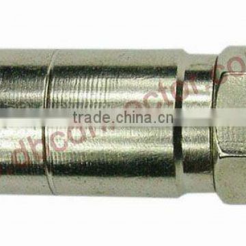 Coaxial cable F RG11 compression connector