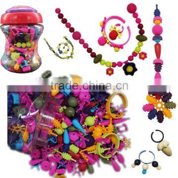 pop beads 150pcs,diy beads,snap bead together.