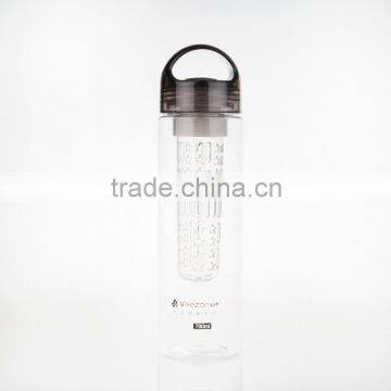 FDA food grade infuser plastic water bottle Tritan material fruit bottle                        
                                                Quality Choice