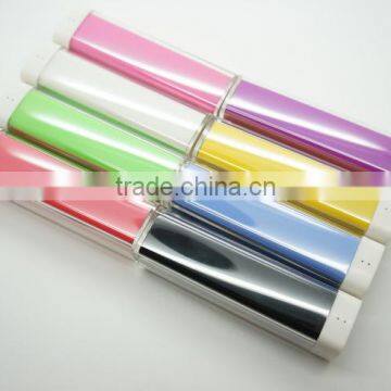 portable power bank 2600mah lipstick hot sale fast charger smart phone