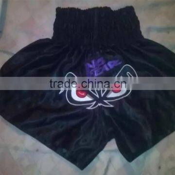 Thai Shorts Custom Made Polyester Satin Kick Boxing Shorts photo-4