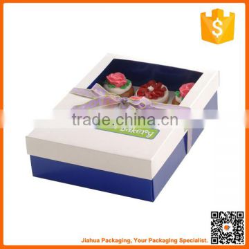 china cheap plastic cake box with handle