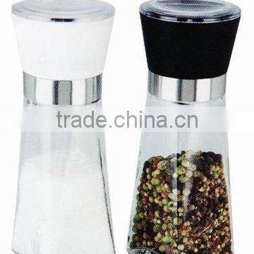 pepper salt glass mill