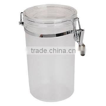 Plastic clear Airtight Canister