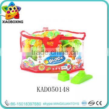 Birthday gift challenging plastic blocks toys for kids