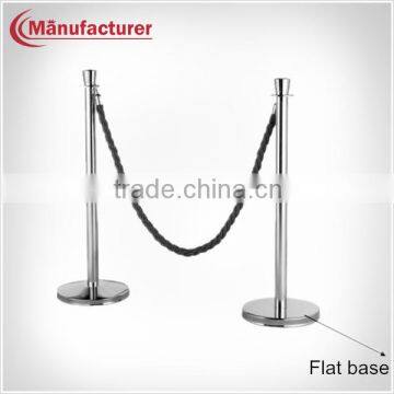 Adjustable Rope Railing Queue Control Barrier Stanchion Construction/Queue Post Stand