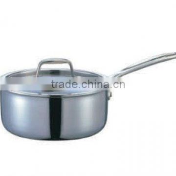 Stainless Steel Three Layer Fry pan