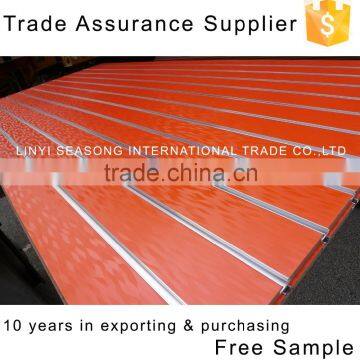 15mm Linyi Supermarket Shelves Orange Magic Mdf Slate Wall Panel