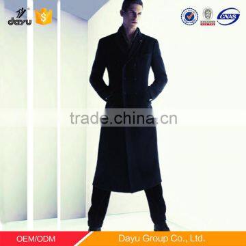 New Style Double-breast Long Winter Jacket Woven Wool Fabric for Winter Overcoat Cashmere Wool Coat photo-5