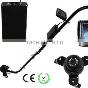 Newest with built-in infrared system visual under vehicle inspection camera with head lamp device