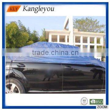 170T Polyester Sunshade Waterproof Half Car Cover
