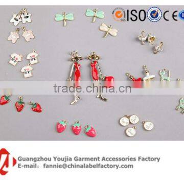 Fashion Enamel Glaze Necklace Charm Souveniors Pendants For Bra/Bag/Clothing