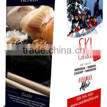 customized printing bulk size pull up display stand