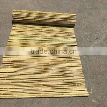 stock bamboo fence for decoration garden/bamboo with wire chain/bamboo with wire chain