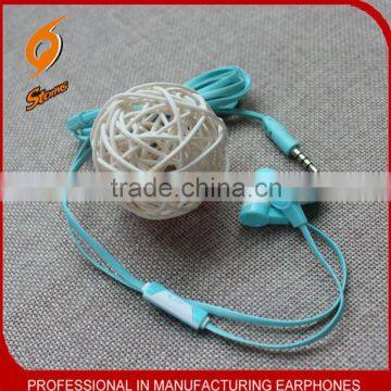 Colorful Earphones For Mobile,Flat Cable Earphone. photo-2
