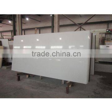 White artificial stone Quartz Slab