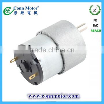 24V DC High Torque Electric Motor Low Speed Small Electric Motor with Gear Recducer