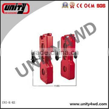 Unity Hot Customization Size Wholesale 4x4 Slim Plastic jerry can with mounting