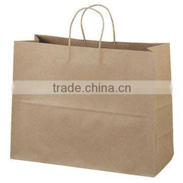 Custom Brown Kraft Paper Bag, Brown Paper Bag, Luxury Paper Shopping Bag Made in Guangzhou photo-6