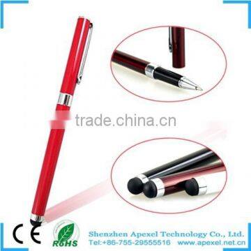 capacitive stylus touch 2 in 1 with ball pen