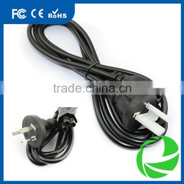 Australian Standard 3 prong for Laptop power charger adapter ac cable 1.8M 1.5M 1.2M 1M AC copper wire