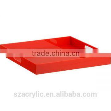 Europe and America style acrylic insert paper serving tray wholesale