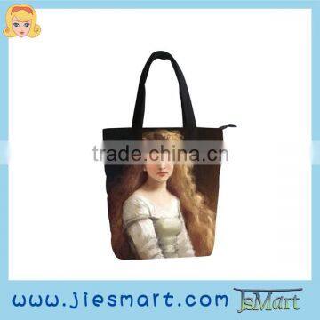 Canvas handbag digital printing shoulder bag sublimation printing