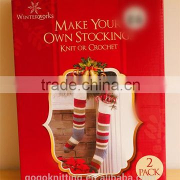 Crochet Kit christmas stockings