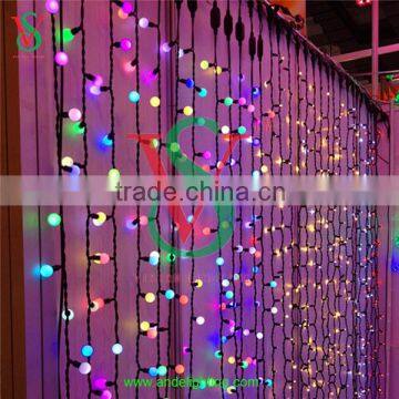 High Quality IP 65 Waterproof RGB Chain Led String Ball Light for Party and Wedding Decoration photo-6