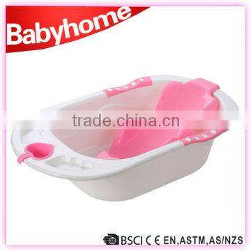 EN71 certificate plastic portable baby bath tub