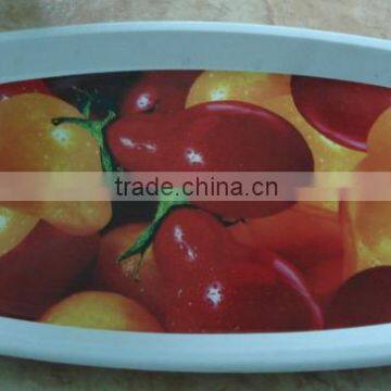 1Plastic Tray, Plastic serving tray, food tray