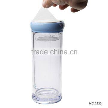 High Quality Healthy Plastic/Tritan Water Bottles with Silicone Sleeve- Factory Direct Sale