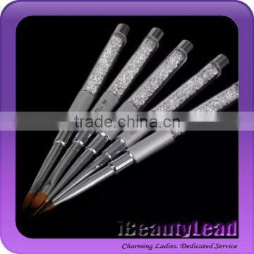 HIgh quality 5 pcs nail art brush set nail painting brush drawing brush set