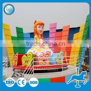 Children games amusement ride rotating turntable musical box for sale