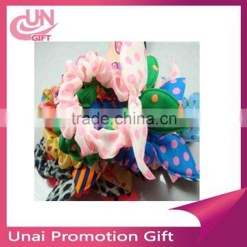 Lovely Bunny Ear Girl Headwear Bow Elastic Knot Headbands hair bows baby girl headbands