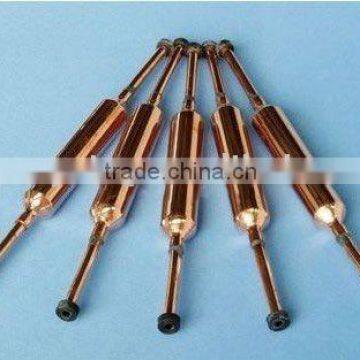 wielding copper filter drier