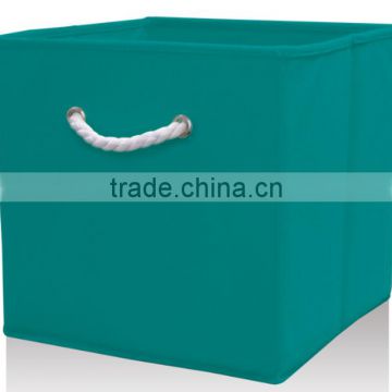 Wholesale Storage box ,Foldable Storage bin ,Polyester Fabric storage organzier